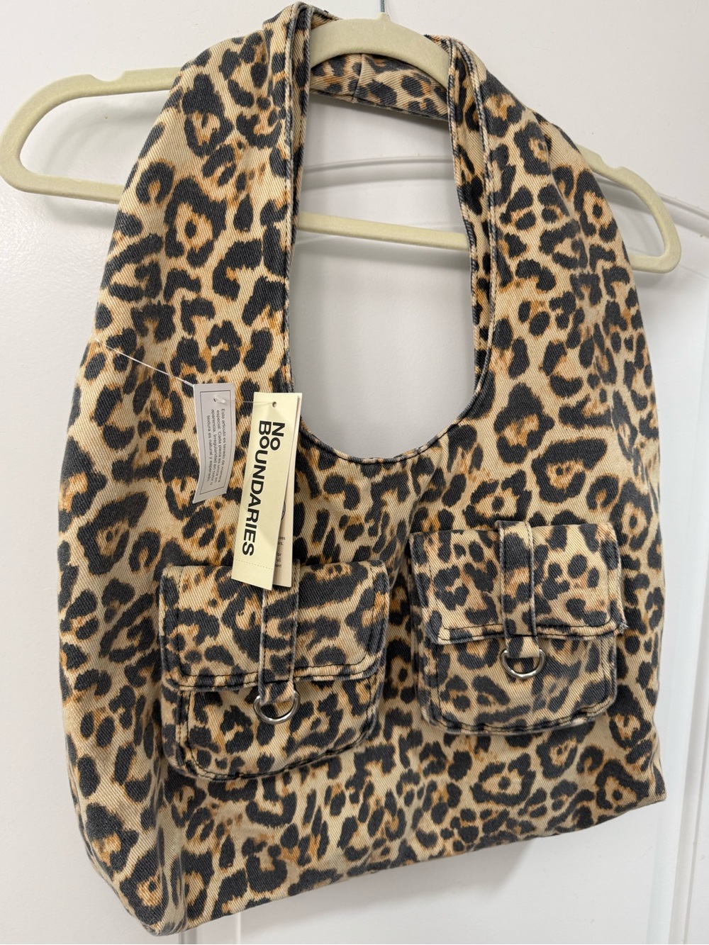 NWT No Boundaries Animal Print Hobo Bag - Picture 7 of 9